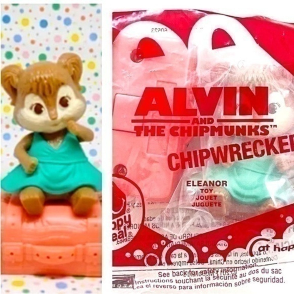 VINTAGE! McDonald's Happy Meal Toy - Eleanor - Chipwrecked Movie!